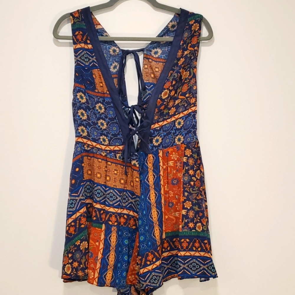 VICI Boho Print Romper size:M